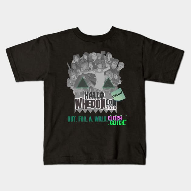 Out For A Walk Kids T-Shirt by Fandom Charities